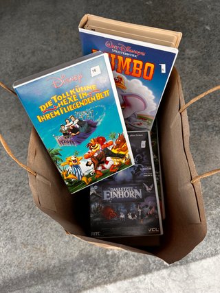 Lote VHS Disney en Alemán