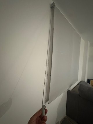 2 Estores Enrollables Grises 168x168 cm