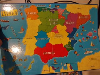 Juego Geografía España Mapa Educativo