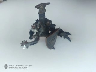 Figura Caballero Negro con Maza Papo (2007)