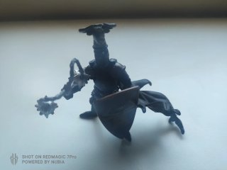 Figura Caballero Negro con Maza Papo (2007)