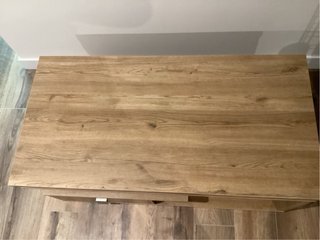 Mesa centro elevable estilo Japandi madera
