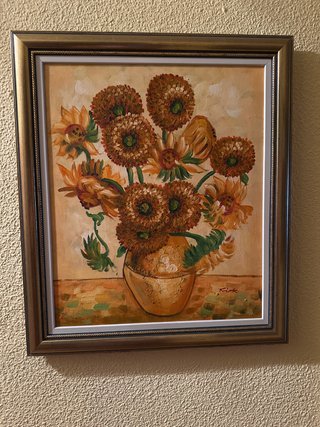 Cuadro de Girasoles