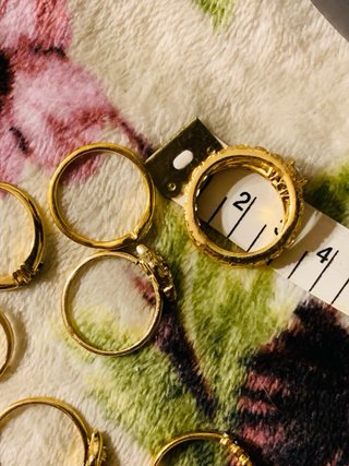Lote 8 Anillos Bisutería