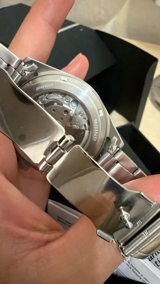 Reloj Citizen Automático Negro y Plateado
