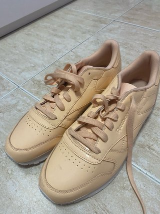 Zapatillas Reebok Beige/Rosa Talla 40.5