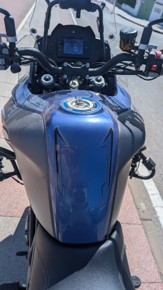 Qj motor SRT 550X Aventura Azul/Gris