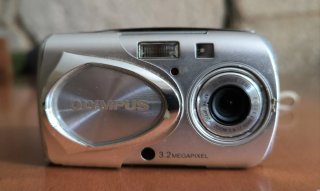 Fotocamera Olympus Argento