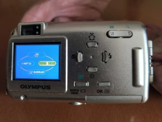 Fotocamera Olympus Argento