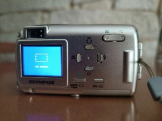 Fotocamera Olympus Argento