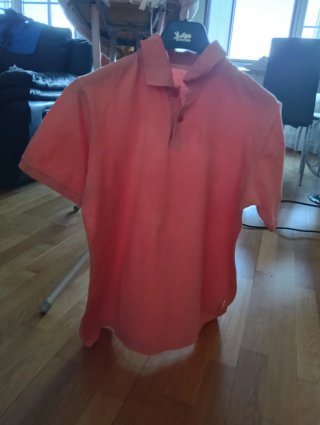 Polo Adolfo Dominguez Talla 4 Naranja
