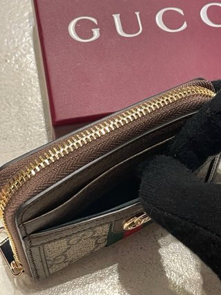 Cartera Gucci Monogram con Rayas