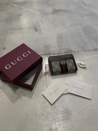 Cartera Gucci Monogram con Rayas