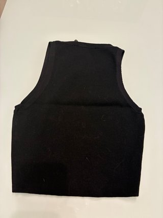 Camiseta Zara Negra Talla S