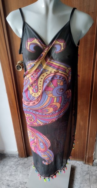 Vestido kimono playa Shein multicolor talla única