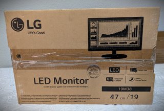 Monitor LG 19M38A-B 18.5 LED