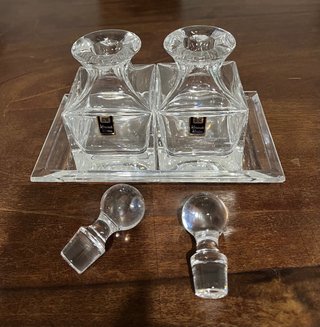 Rara Oliera Vintage "Cubo" Kristall Krisla - Colle
