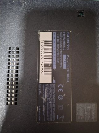 PS2 para piezas sin lector