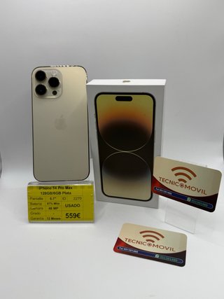 iPhone 14 Pro Max 128GB Argento