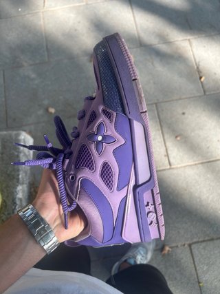 Zapatillas Louis Vuitton Skate Moradas