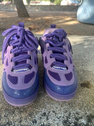 Zapatillas Louis Vuitton Skate Moradas