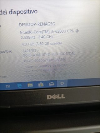 Portátil Dell Latitude 3470 Negro