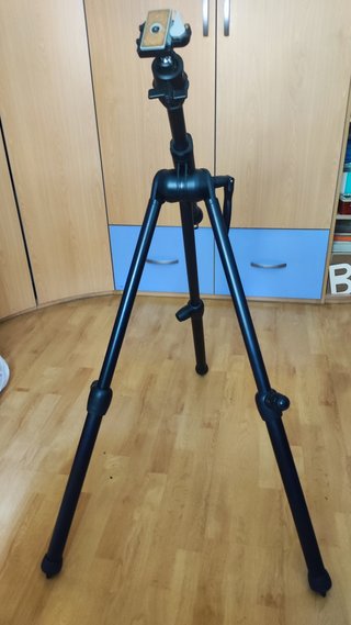 Trípode Uni-Loc 1220 + Rótula Manfrotto 352RC