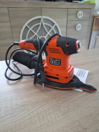 Lijadora Black+Decker Naranja
