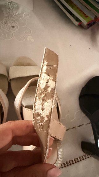 Cuñas de esparto beige