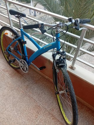 Bicicleta Btwin Azul