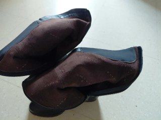 Botas altas piel Paula Urban Negras