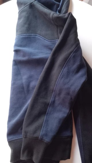 Sudadera Jack & Jones Negra y Azul T/L