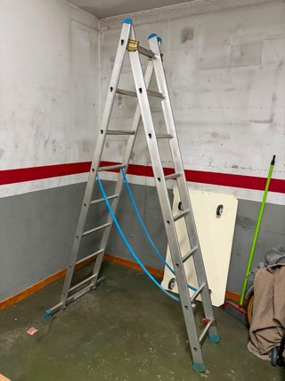Escalera aluminio extensible
