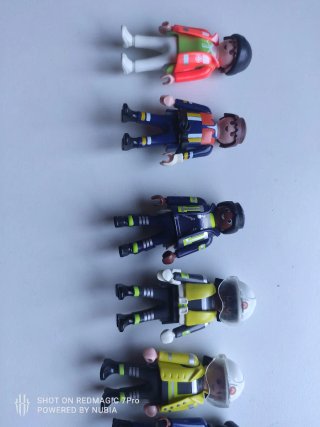 Mega Lote 12 Figuras Playmobil Emergencias