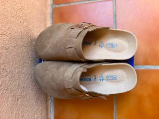 Zapatos Birkenstock Beige/Marrón Talla 42