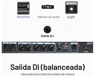 Amplificador Guitarra 100W Bluetooth MUSIC