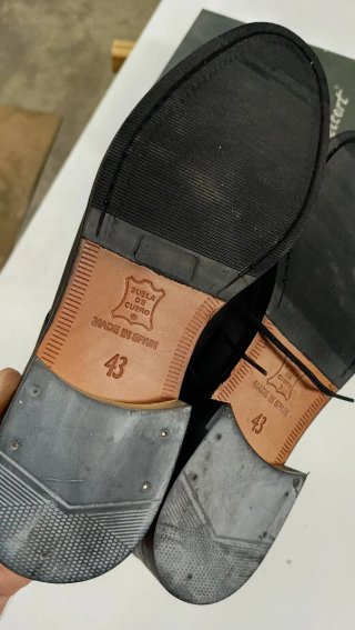 Zapatos Pielcort Negros Hombre