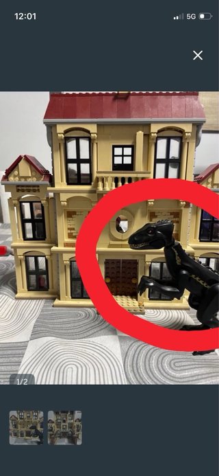 LEGO Indoraptor Caos Mansión Lockwood