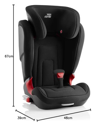 Silla de coche Romer con Isofix. De 15 a 36 kilos