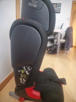 Silla de coche Romer con Isofix. De 15 a 36 kilos