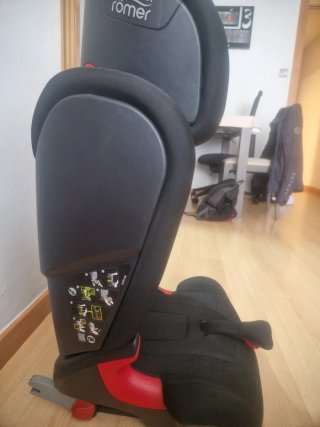 Silla de coche Romer con Isofix. De 15 a 36 kilos