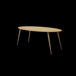 Mesa comedor ovalada Origami 8 personas L.200