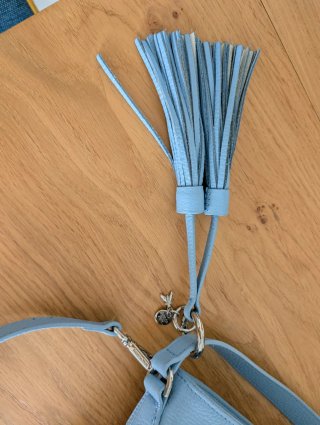Bolso Piel Azul Patrizia Pepe