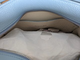 Bolso Piel Azul Patrizia Pepe