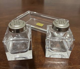 Set Sale e Pepe Vintage "Cubo" Kristall Krisla