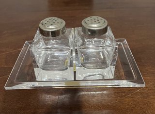 Set Sale e Pepe Vintage "Cubo" Kristall Krisla