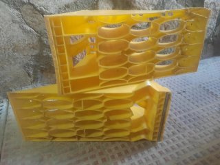 Calzos rueda camión