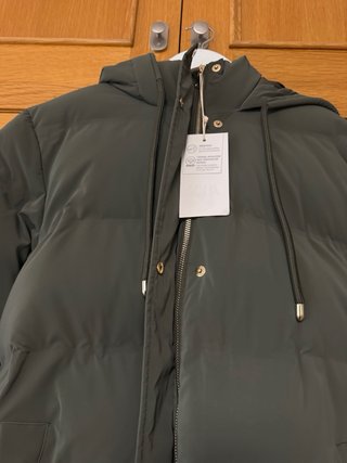 Anorak Zara Mujer Verde Talla XL