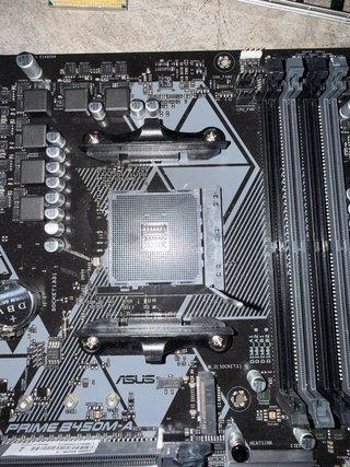 Placa Base Asus B450M + Ryzen 5 1500X