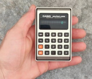 Calculadora Casio pocket-mini